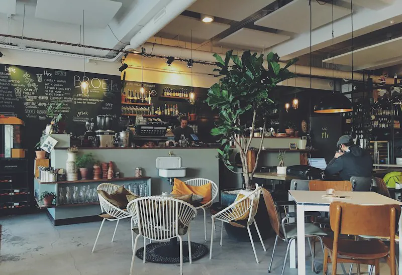 店先の風景